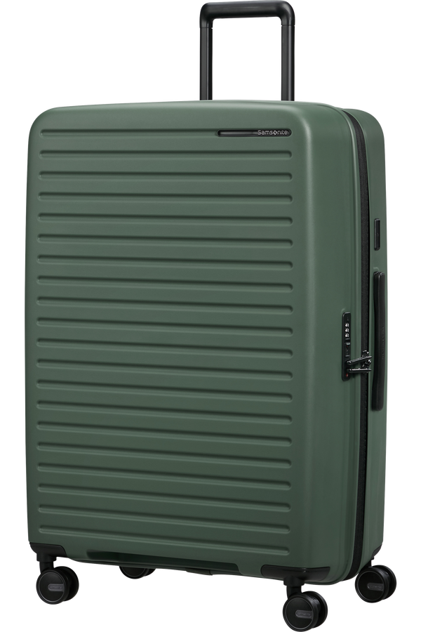 Mala de Viagem Grande 75cm Expansível 4 Rodas Verde - Restackd | Samsonite