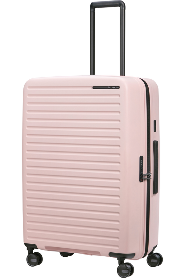 Mala de Viagem Grande 75cm Expansível 4 Rodas Rosa - Restackd | Samsonite