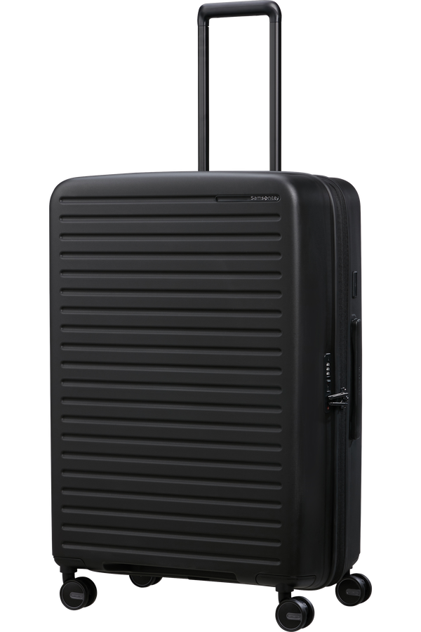 Mala de Viagem Grande 75cm Expansível 4 Rodas Preto - Restackd | Samsonite