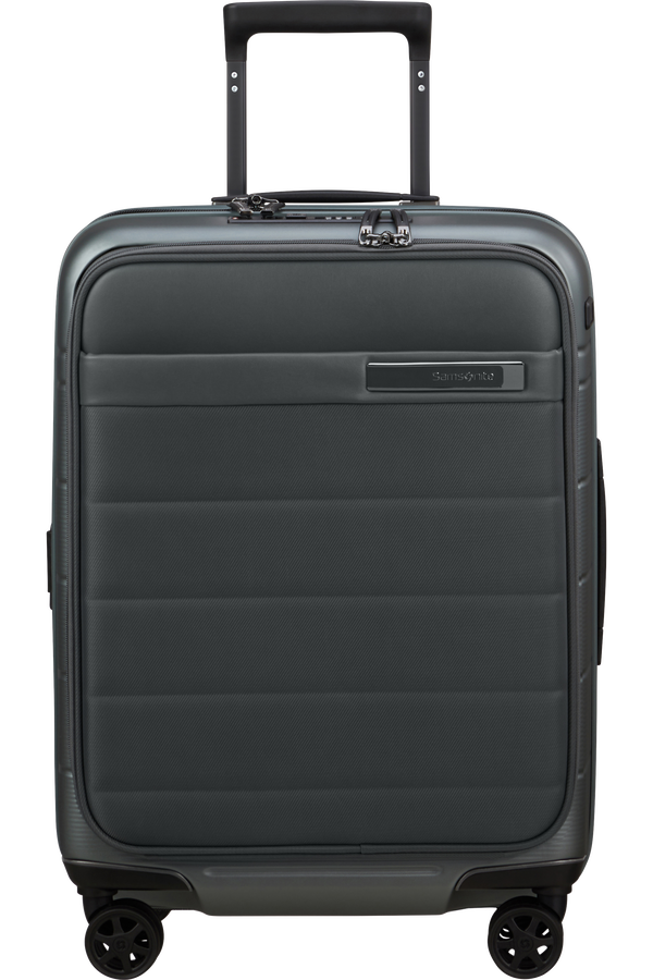 Mala de Cabine 55cm Expansível 4 Rodas c/ Acesso Frontal Caqui - Neopod | Samsonite