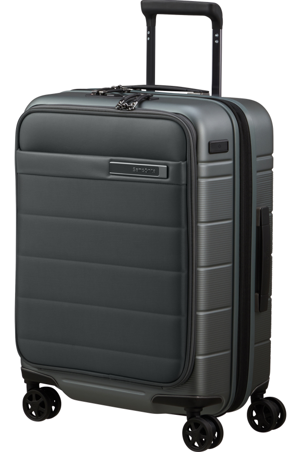 Mala de Cabine 55cm Expansível 4 Rodas c/ Acesso Frontal Caqui - Neopod | Samsonite