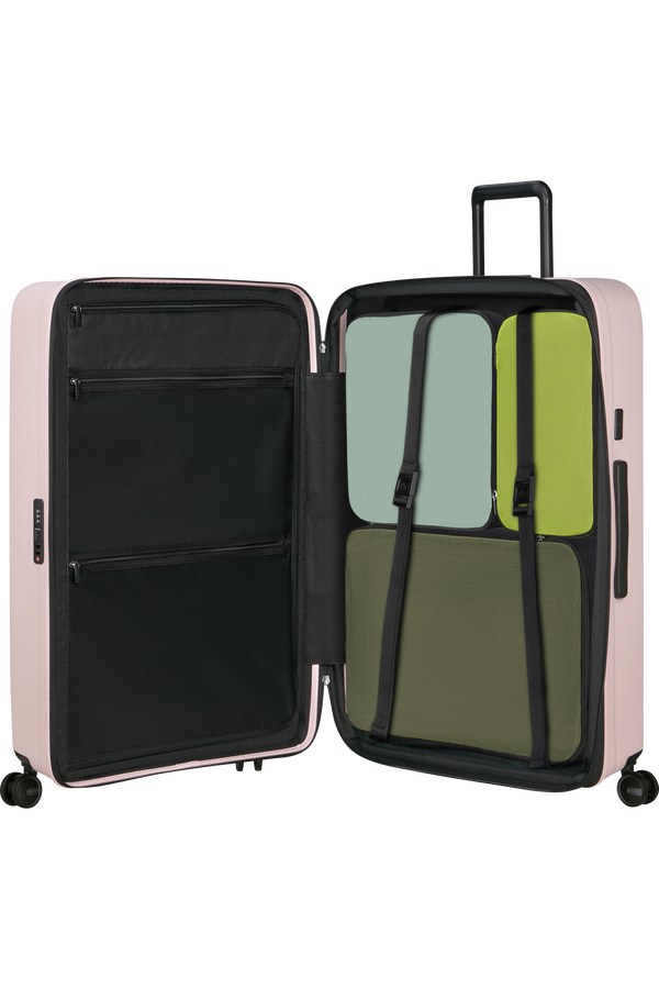 Mala de Viagem Extragrande 81cm Expansível 4 Rodas Rosa - Restackd | Samsonite