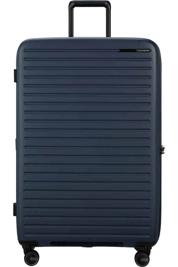 Mala de Viagem Extragrande 81cm Expansível 4 Rodas Azul Meia-Noite - Restackd | Samsonite