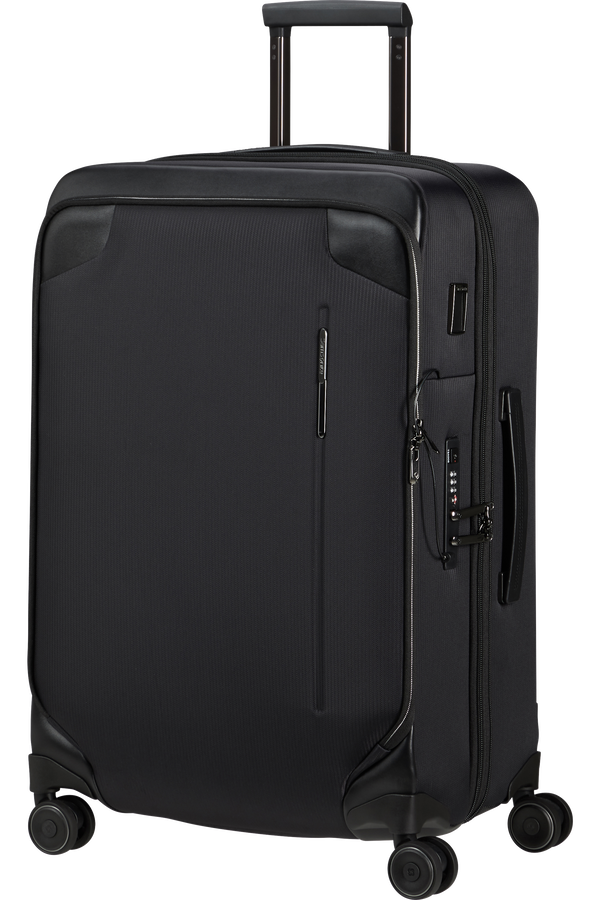 Mala de Viagem Média 67cm Expansível 4 Rodas Preto - Splendix | Samsonite