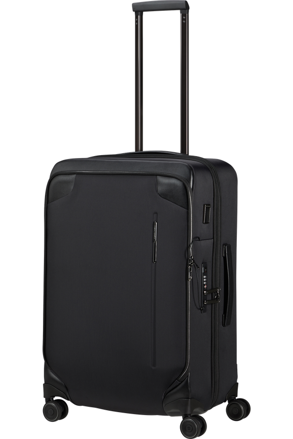 Mala de Viagem Média 67cm Expansível 4 Rodas Preto - Splendix | Samsonite