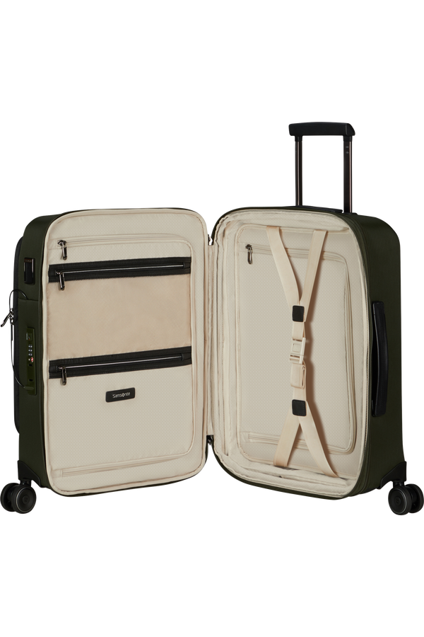 Mala de Cabine 55cm Expansível 4 Rodas Verde - Splendix | Samsonite