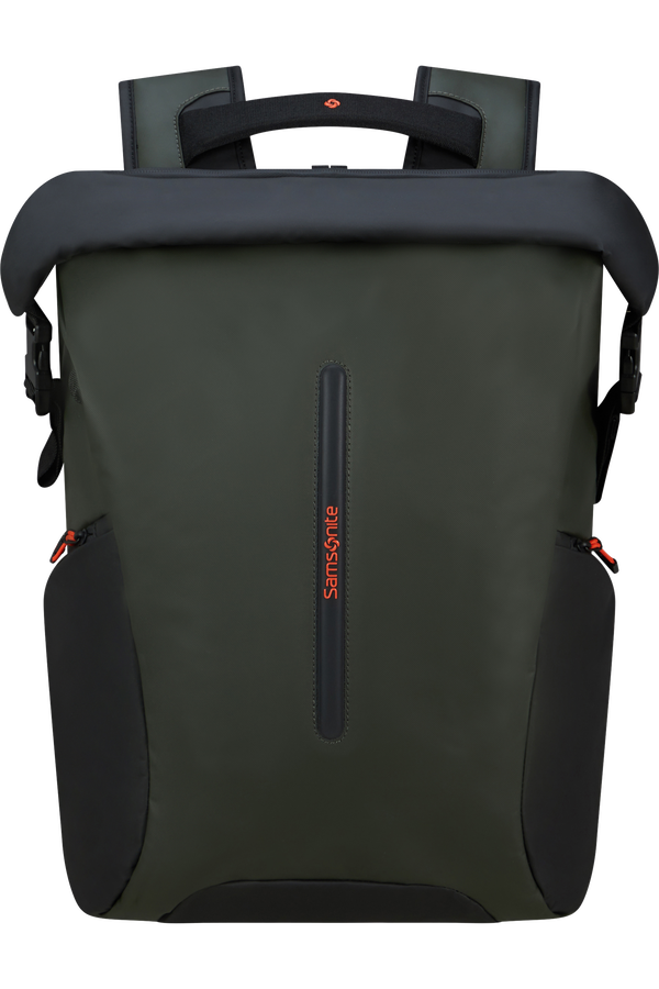 Mochila Rolltop para Portátil 17.3" Verde Tropa - Ecodiver | Samsonite