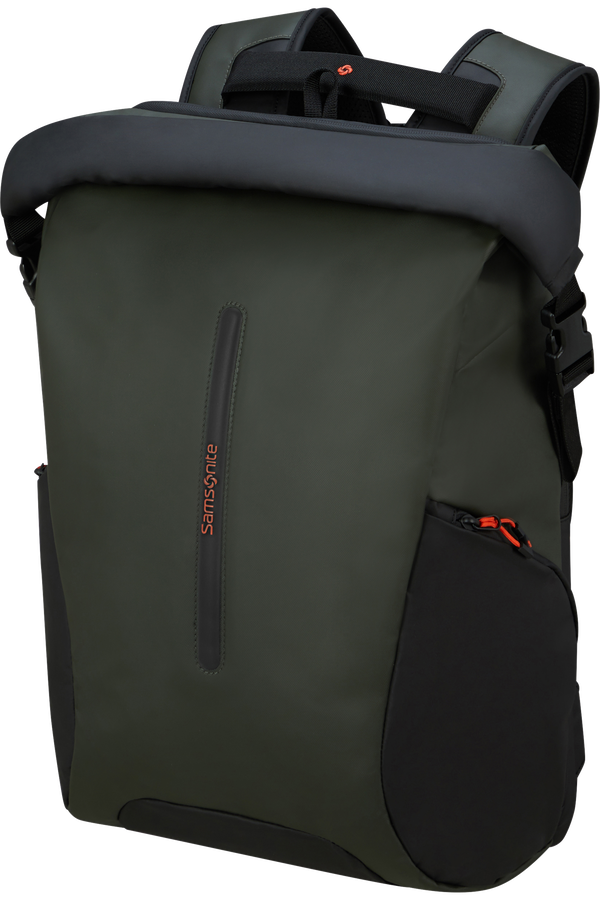 Mochila Rolltop para Portátil 17.3" Verde Tropa - Ecodiver | Samsonite