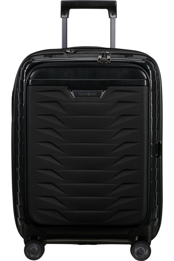 Mala de Cabine 55cm Expansível 4 Rodas c/ Acesso Frontal Preto - Proxis | Samsonite