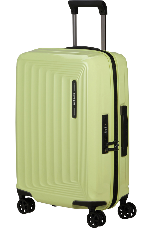 Mala de Cabine 55cm Expansível 4 Rodas Melão Metálico - Nuon | Samsonite