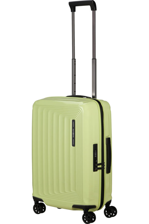 Mala de Cabine 55cm Expansível 4 Rodas Melão Metálico - Nuon | Samsonite