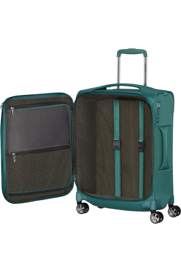 Mala de Cabine 55cm Expansível 4 Rodas Azul Norte - D'Lite | Samsonite