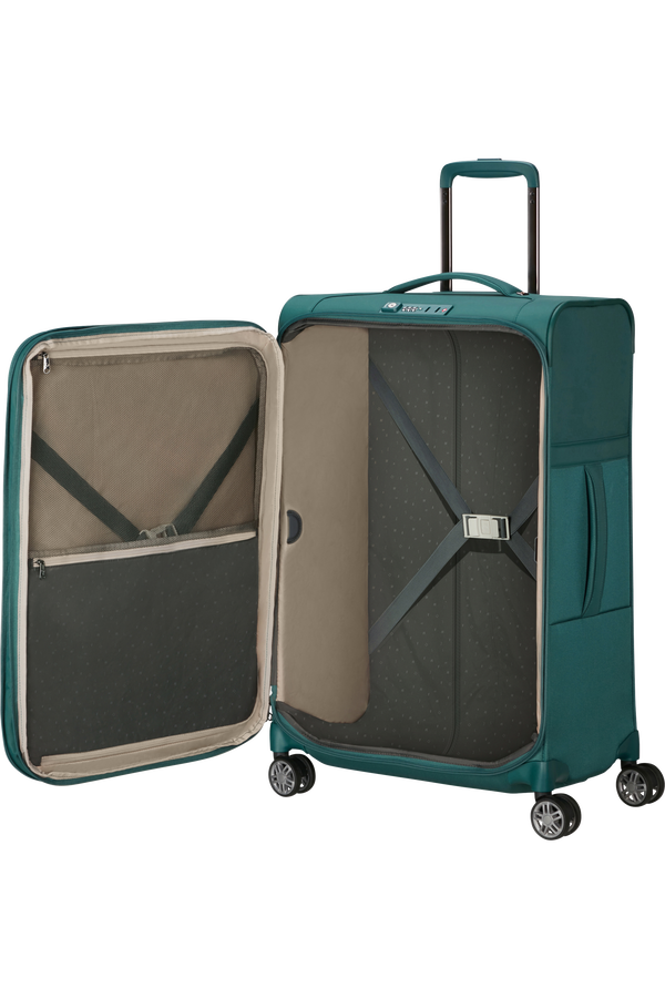 Mala de Viagem Média 67cm Expansível 4 Rodas Azul Norte - Airea | Samsonite