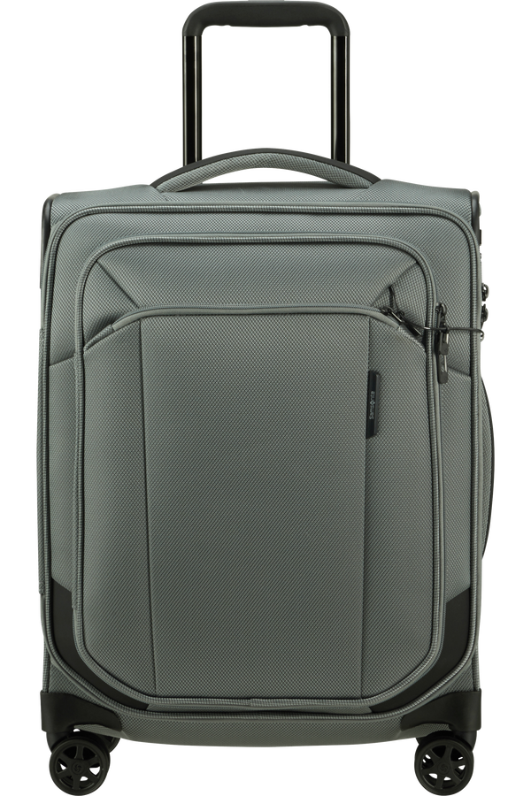 Mala de Cabine 55cm 4 Rodas Preto Verde-Acinzentado - Respark | Samsonite