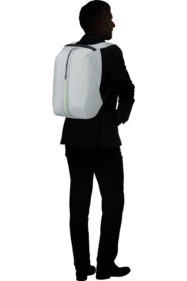 Mochila Antirroubo para Portátil 15.6" Cinzento/Melão -  Securipak 2.0 | Samsonite