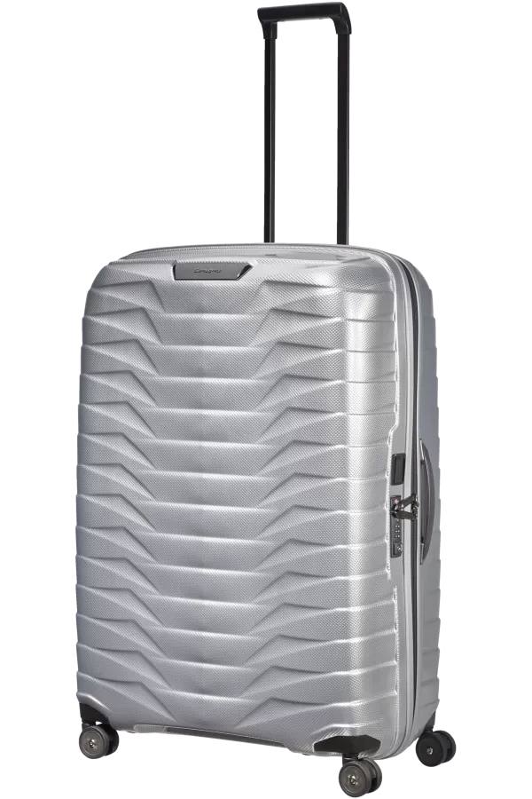 Mala de Viagem Extragrande 81cm 4 Rodas Prateada - Proxis | Samsonite