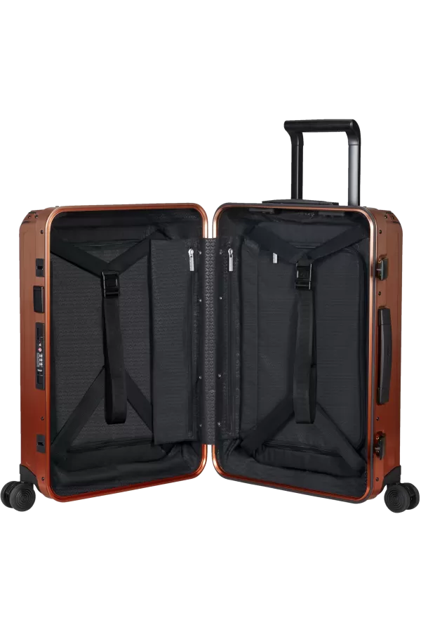 Mala de Cabine 55cm 4 Rodas em Alumínio Gradiente Cobre - Lite-Box Alu | Samsonite