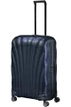 Mala de Viagem Grande 75cm 4 Rodas Azul Meia-Noite - C-Lite | Samsonite