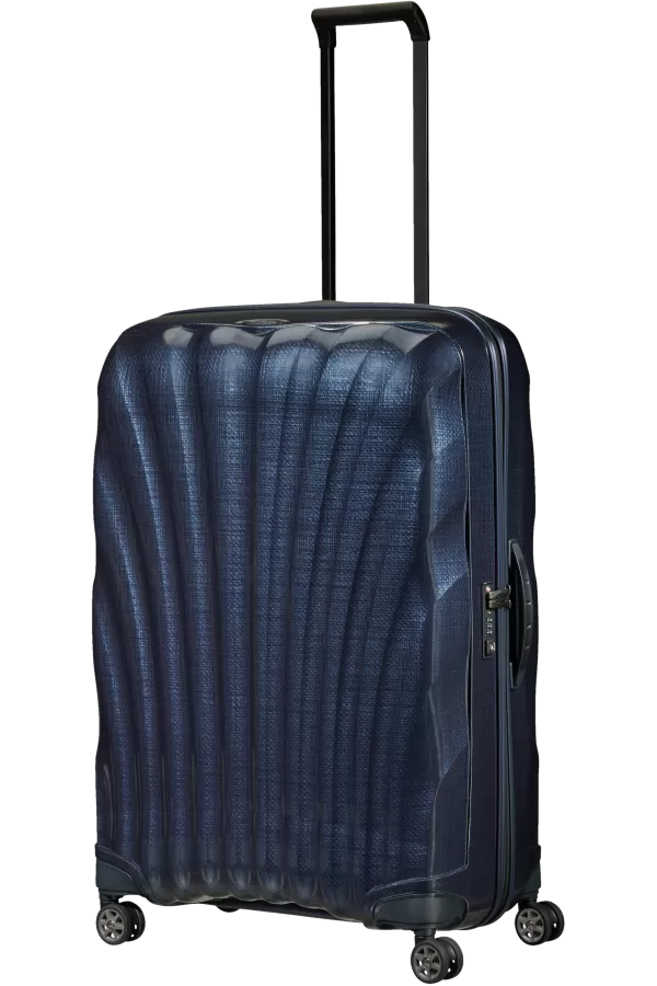 Mala de Viagem Extragrande 81cm 4 Rodas Azul Meia-Noite - C-Lite | Samsonite