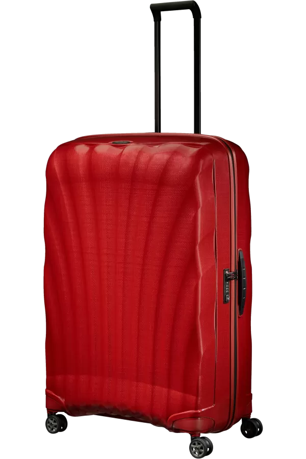 Mala de Viagem Extragrande 86cm 4 Rodas Vermelho Chili - C-Lite | Samsonite