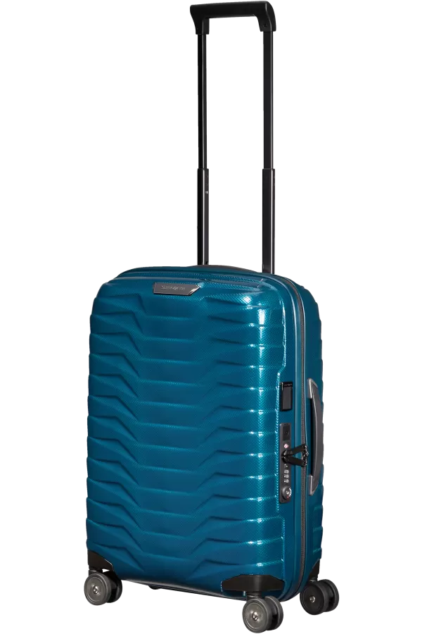 Mala de Cabine 55cm Expansível 4 Rodas Azul Petróleo - Proxis | Samsonite