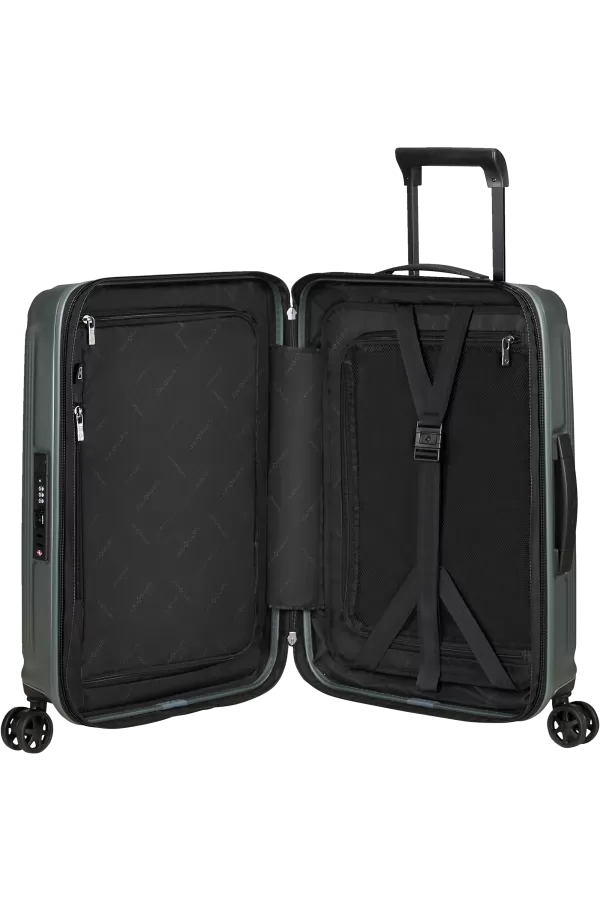 Mala de Cabine 55cm Expansível 4 Rodas Caqui Mate - Nuon | Samsonite