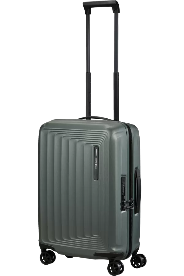 Mala de Cabine 55cm Expansível 4 Rodas Caqui Mate - Nuon | Samsonite