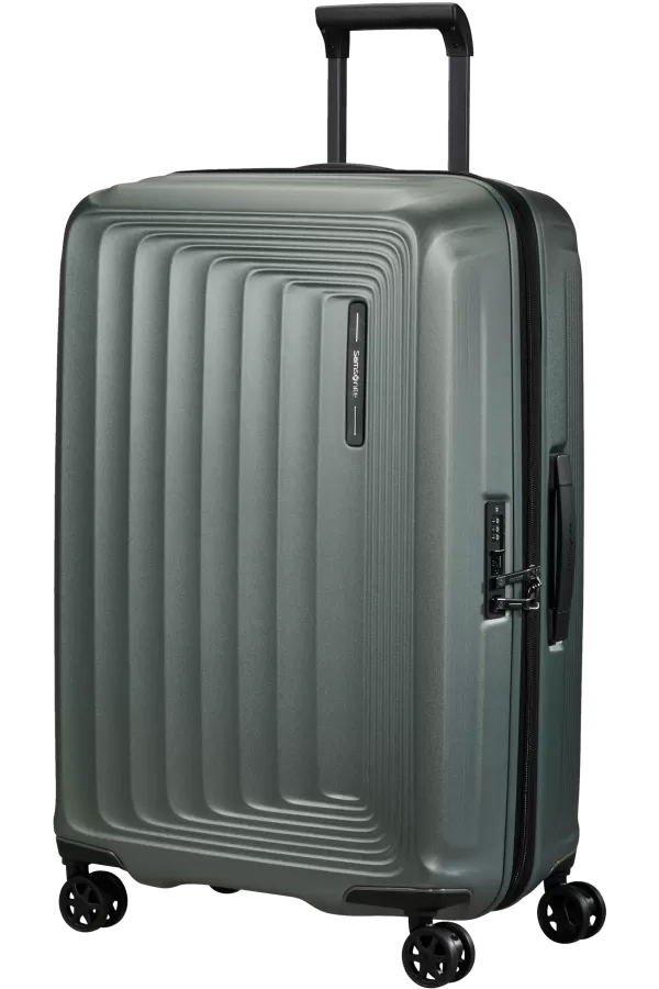 Mala de Viagem Média 69cm Expansível 4 Rodas Caqui Mate - Nuon | Samsonite