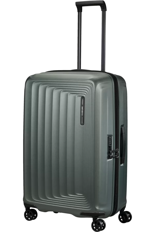 Mala de Viagem Média 69cm Expansível 4 Rodas Caqui Mate - Nuon | Samsonite