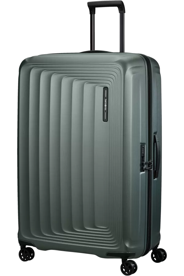 Mala de Viagem Extragrande 81cm Expansível 4 Rodas Caqui Mate - Nuon | Samsonite