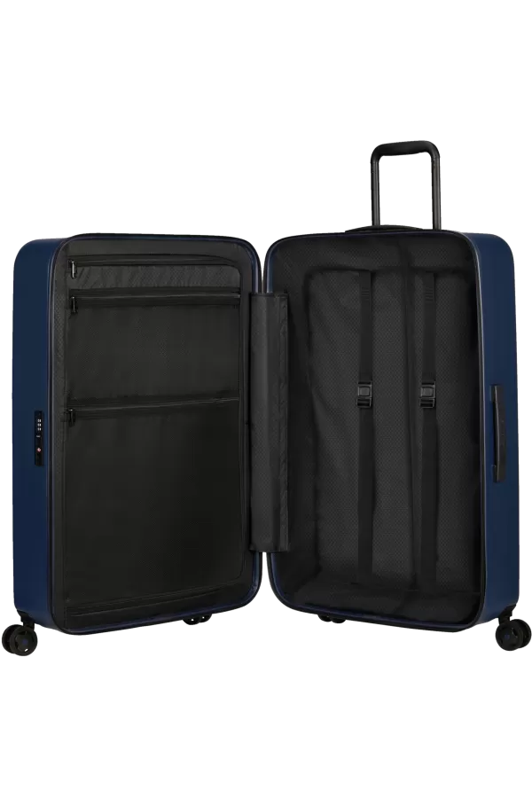 Mala de Viagem Extragrande 81cm 4 Rodas Azul Marinho - StackD | Samsonite