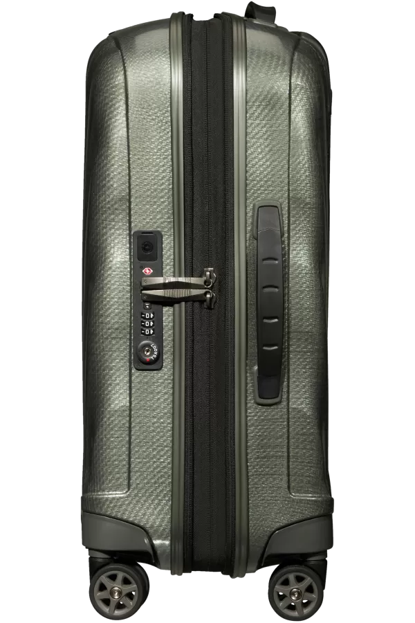 Mala de Cabine 55cm 4 Rodas Expansível Verde Metálico - C-Lite | Samsonite