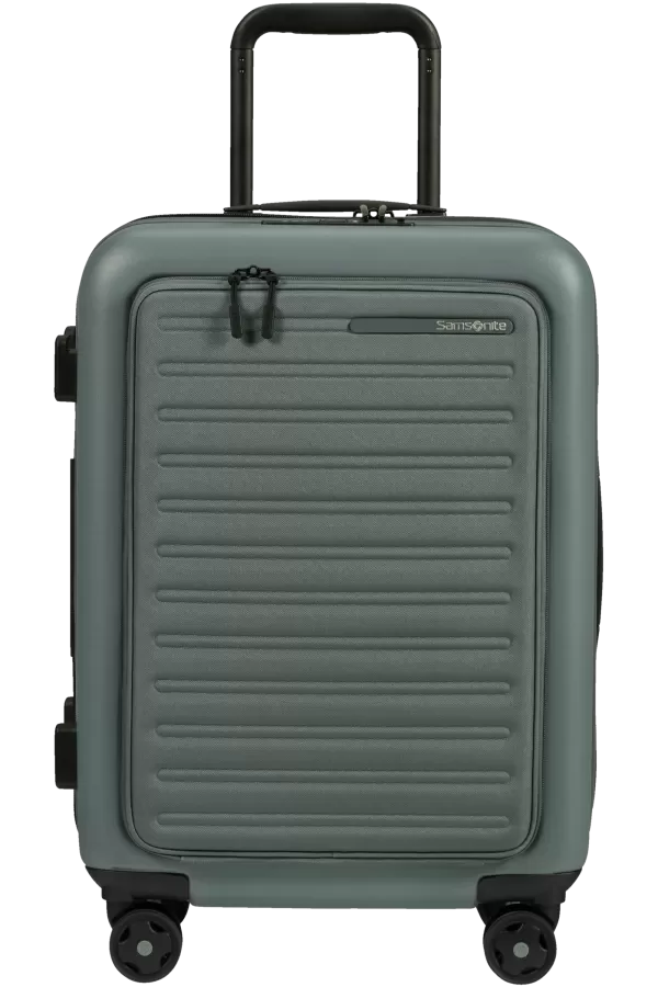 Mala de Cabine 55cm Expansível com Acesso Frontal Verde - StackD | Samsonite