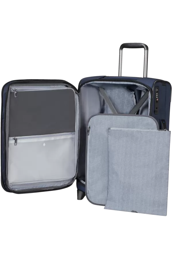 Mala de Cabine 55cm 2 Rodas Expansível Azul Escuro - Spectrolite 3.0 TRVL | Samsonite