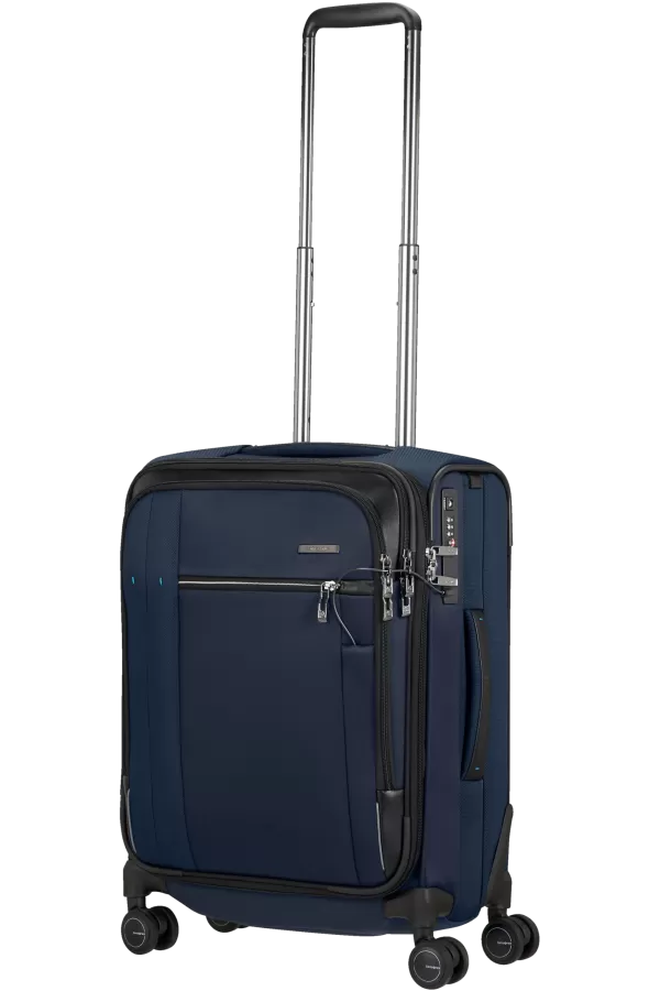 Mala de Cabine 55cm 4 Rodas Azul Escuro - Spectrolite 3.0 TRVL | Samsonite