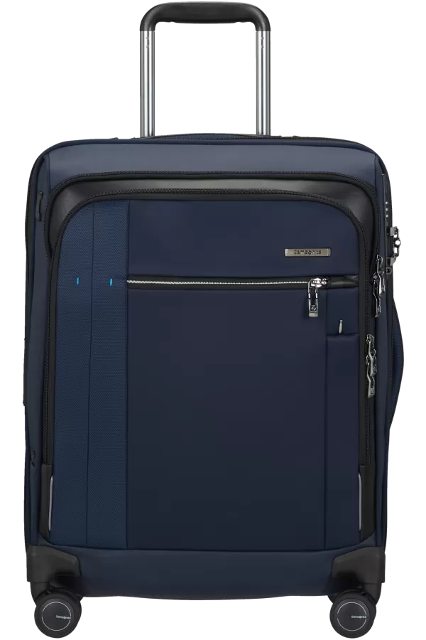 Mala de Cabine 55cm 4 Rodas Expansível Azul Escuro - Spectrolite 3.0 TRVL | Samsonite