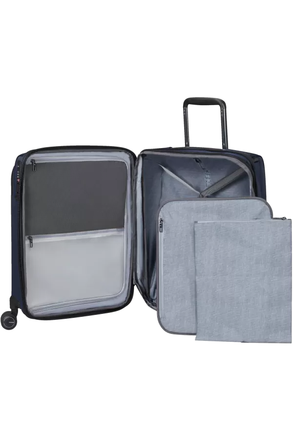 Mala de Cabine 55cm 4 Rodas Expansível Azul Escuro - Spectrolite 3.0 TRVL | Samsonite