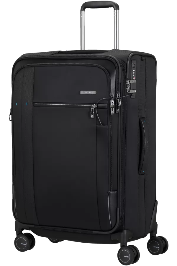 Mala de Viagem Média 68cm 4 Rodas Expansível Preta - Spectrolite 3.0 TRVL | Samsonite