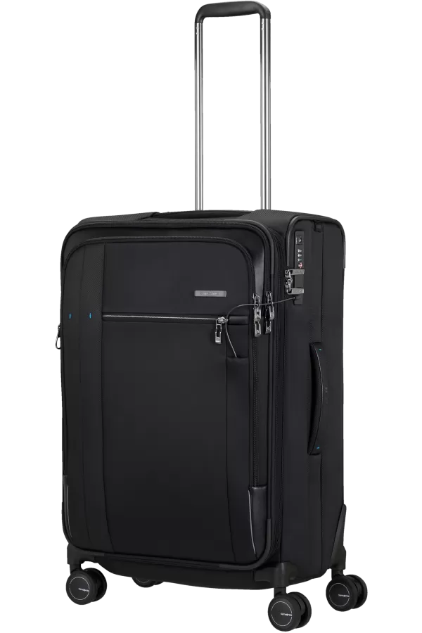 Mala de Viagem Média 68cm 4 Rodas Expansível Preta - Spectrolite 3.0 TRVL | Samsonite