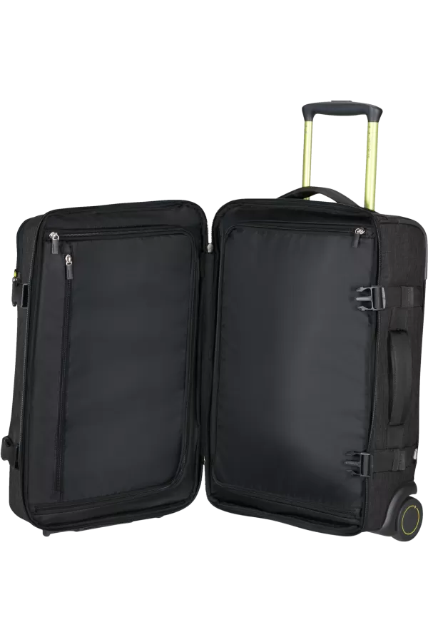 Saco de Viagem Antirroubo 55cm 2 Rodas Preta - Securipak | Samsonite