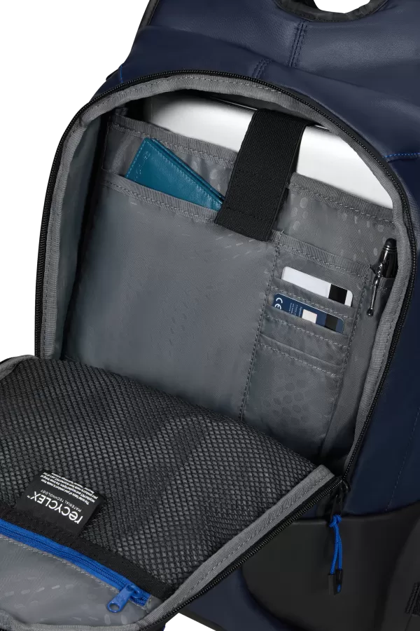 Mochila para Portátil 14.1" S Azul Noite - Ecodiver | Samsonite